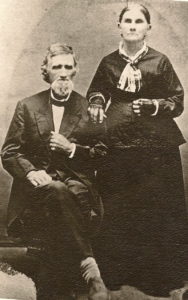 Abel Dunham (1819-1899) and his wife Rachel Harding (1816-1886)